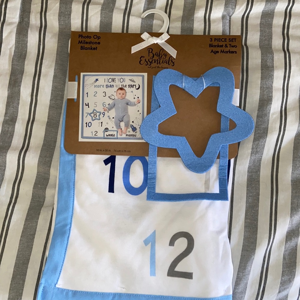 Baby Milestone Blanket